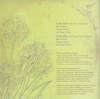 CD Tillison Reingold Tiranti: Allium: Una Storia