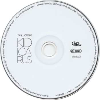 CD Tim Allhoff Trio: Kid Icarus