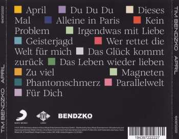 CD Tim Bendzko: April