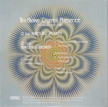 3CD/Box Set Tim Blake: Crystal Presence (The Albums 1977 - 1991)