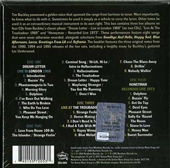 4CD/Box Set Tim Buckley: Buzzin' Fly - Live Anthology 1968 - 1973