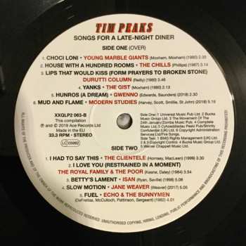 2LP Tim Burgess: Tim Peaks (Songs For A Late-Night Diner)
