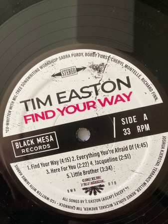 LP Tim Easton: Find Your Way