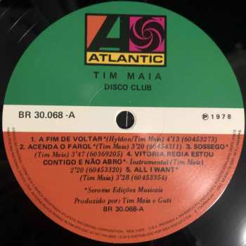 LP Tim Maia: Disco Club