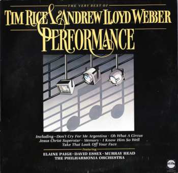 LP Philharmonia Orchestra: Performance (The Very Best Of Tim Rice & Andrew Lloyd Webber)
