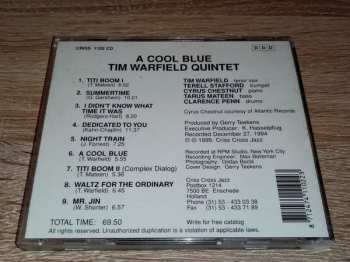 CD Tim Warfield Quintet: A Cool Blue