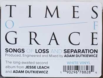 2LP Times Of Grace: Songs of Loss & Separation LTD | CLR