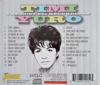 CD Timi Yuro: The Lost 60s Recordings