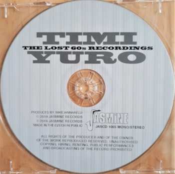CD Timi Yuro: The Lost 60s Recordings