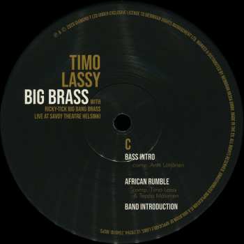 2LP Timo Lassy: Big Brass