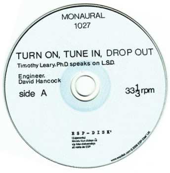 CD Dr. Timothy Leary: Turn On, Tune In, Drop Out