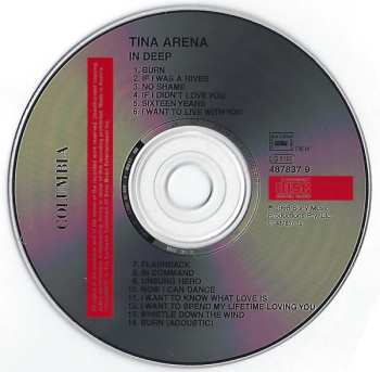 CD Tina Arena: In Deep