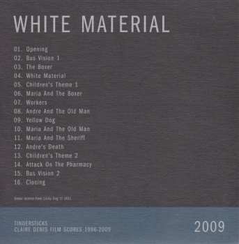5CD/Box Set Tindersticks: Claire Denis Film Scores 1996-2009