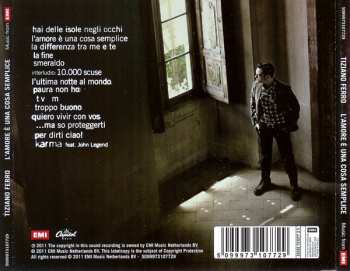 CD Tiziano Ferro: L’amore È Una Cosa Semplice