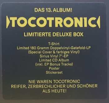 2LP/CD/SP/Box Set Tocotronic: Nie Wieder Krieg LTD | CLR