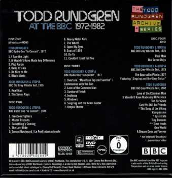 3CD/DVD/Box Set Todd Rundgren: At The BBC 1972-1982