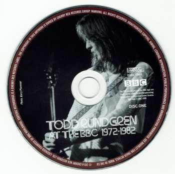 3CD/DVD/Box Set Todd Rundgren: At The BBC 1972-1982