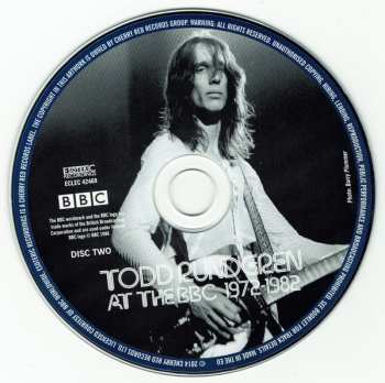 3CD/DVD/Box Set Todd Rundgren: At The BBC 1972-1982