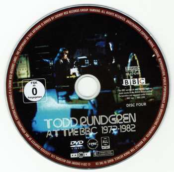 3CD/DVD/Box Set Todd Rundgren: At The BBC 1972-1982