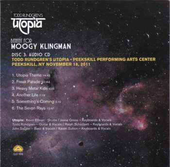 4CD/2DVD/Box Set Utopia: Benefit For Moogy Klingman