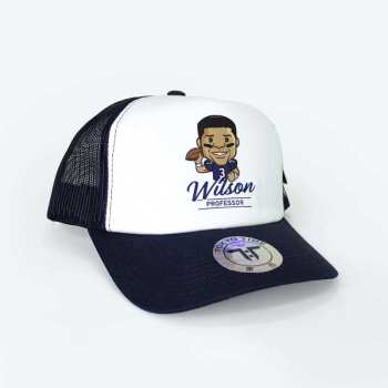 Merch Tokyo Time: Tokyo Time Unisex Mesh Back Cap: Russell Wilson Nflpa Emoji