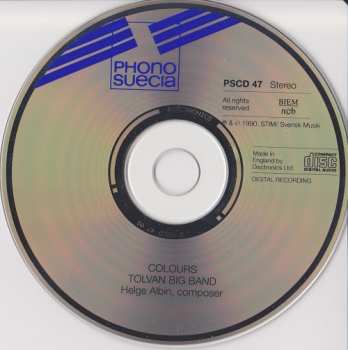CD Tolvan Big Band: Colours