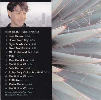 CD Tom Grant: Solo Piano