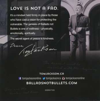 CD Tom Dale Jackson: Ballads Not Bullets