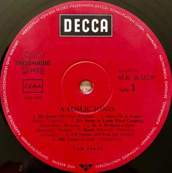 LP Tom Jones: A-Tom-Ic Jones