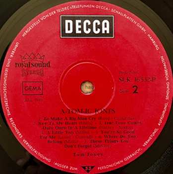 LP Tom Jones: A-Tom-Ic Jones