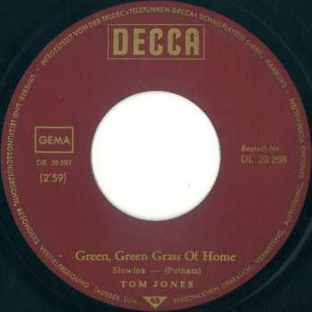 SP Tom Jones: Green, Green Grass Of Home
