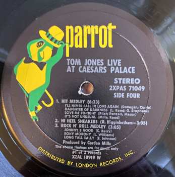 2LP Tom Jones: Live At Caesars Palace