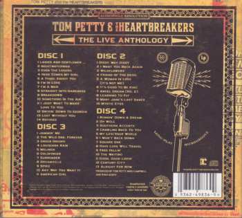 4CD Tom Petty And The Heartbreakers: The Live Anthology