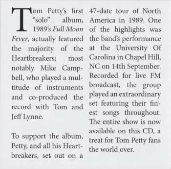 4CD/Box Set Tom Petty: The Broadcast Archives