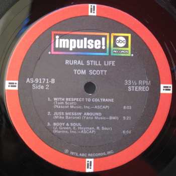 LP Tom Scott: Rural Still Life