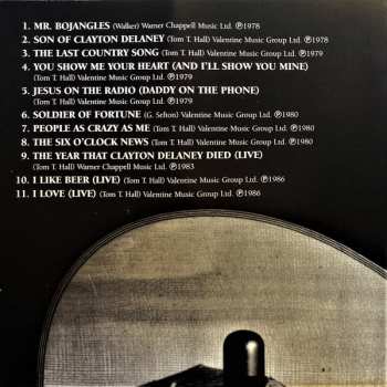 CD Tom T. Hall: Nashville Storyteller