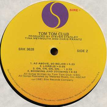 LP Tom Tom Club: Tom Tom Club