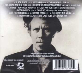 CD Tom Waits: A Rider In The Rain - The Black Rider Sessions 1993
