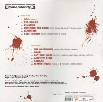 LP Tomandandy: Killing Zoe (Original Soundtrack) LTD | NUM | CLR