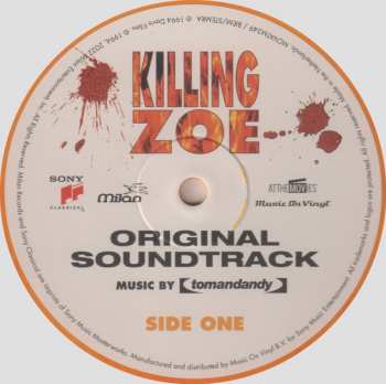 LP Tomandandy: Killing Zoe (Original Soundtrack) LTD | NUM | CLR