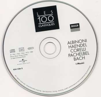 CD Johann Sebastian Bach: Adagio Canon