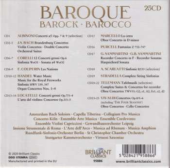 25CD/Box Set Johann Sebastian Bach: Baroque - Barock - Barocco
