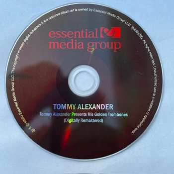 CD Tommy Alexander: Tommy Alexander Presents His Golden Trombones