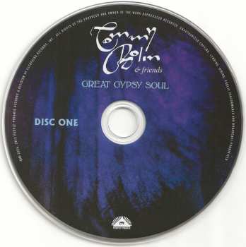 2CD Tommy Bolin: Great Gypsy Soul DLX