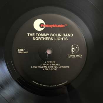 LP Tommy Bolin Band: Northern Lights - Live At The The Northern Lights Recording Studio September 22, 1976 LTD