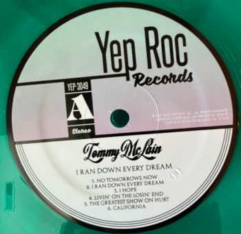 LP Tommy McLain: I Ran Down Every Dream LTD