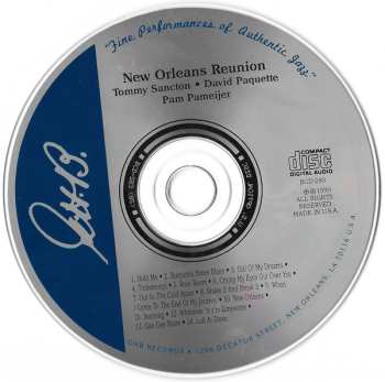 CD David Paquette: New Orleans Reunion
