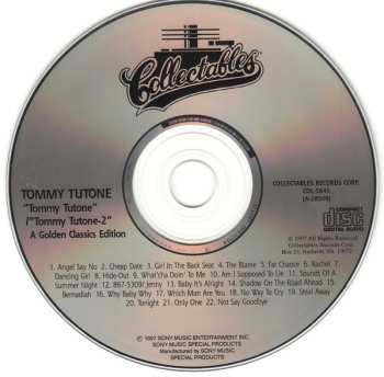 CD Tommy Tutone: Tommy Tutone / Tommy Tutone-2