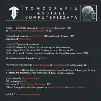 CD Tomografia Assiale Computerizzata: Tomografia Assiale Computerizzata