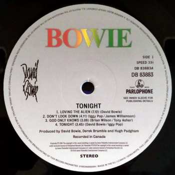 LP David Bowie: Tonight